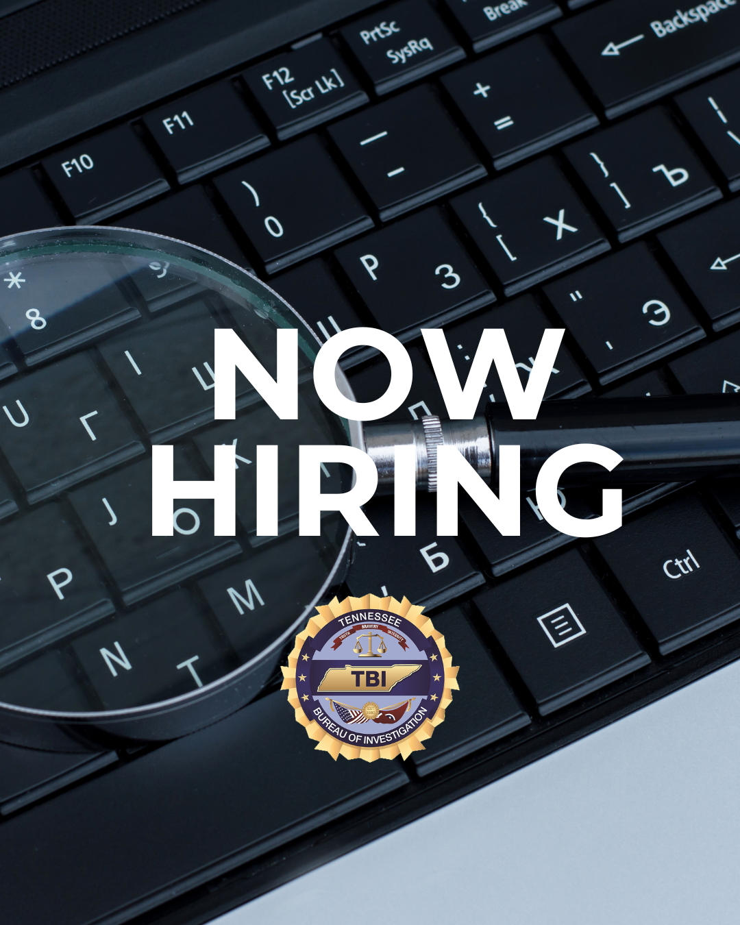 NOW HIRING! Intelligence Analyst – Cybercrime and Digital Evidence Unit